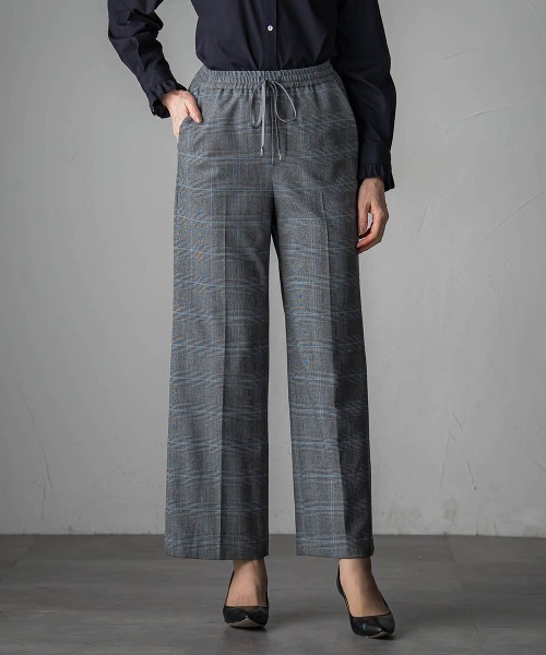 セール】【biyori】ピクシエスタワイドパンツ≪洗濯機で洗える