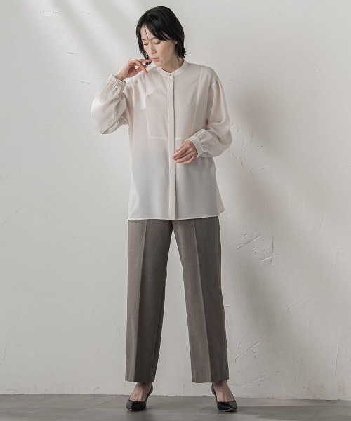 la.f…（ラエフ）の「【biyori】ピクシエスタワイドパンツ≪洗濯機で洗える≫（その他パンツ・レディース・ブラック/ブラック系その他/キャメル/ホワイト・9号/7号/11号）」の22枚目の写真
