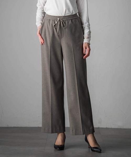 セール】【biyori】ピクシエスタワイドパンツ≪洗濯機で洗える