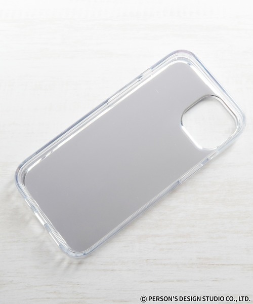 M-factory（エムファクトリー）の「iPhone16 ケース iPhone15 iPhone14 iPhone13 ラブアンドポップ メタリック背面ケース（スマホケース/カバー・レディース・シルバー系2/シルバー系4/シルバー系3/シルバー系1・iPhone 13/14/15/iPhone 16）」の16枚目の写真