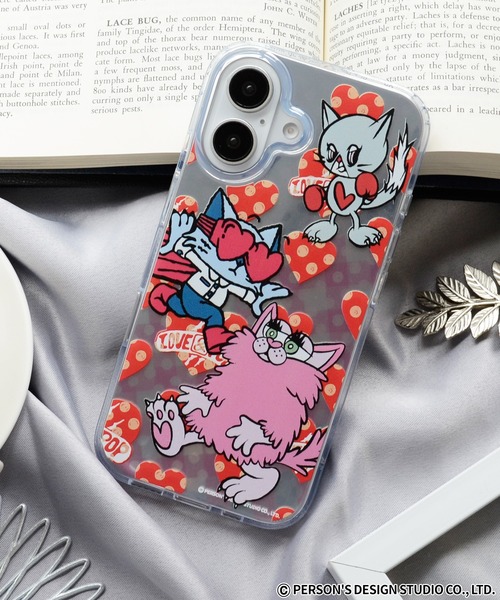 M-factory（エムファクトリー）の「iPhone16 ケース iPhone15 iPhone14 iPhone13 ラブアンドポップ メタリック背面ケース（スマホケース/カバー・レディース・シルバー系2/シルバー系4/シルバー系3/シルバー系1・iPhone 13/14/15/iPhone 16）」の10枚目の写真