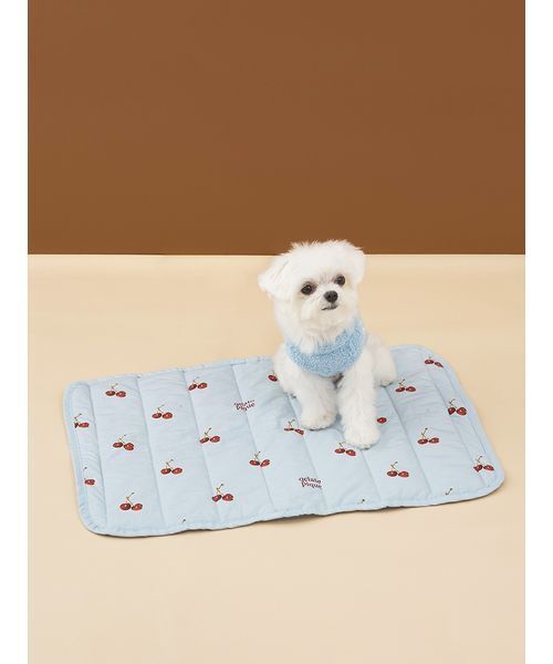 セール】【CAT&DOG】チェリー柄カフェマット（その他ペットグッズ