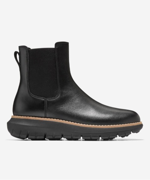 COLE HAAN(コールハーン)の「ゼログランド レクサンナ チェルシー ブーツ ウォータープルーフ womens(ブーツ・レディース・ブラック・6/6.5/7/7.5/8/8.5/5.5)」の1枚目の写真