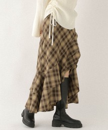 アソートイレヘムフリルロングスカート 612859