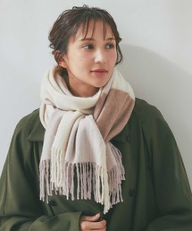 IMC（アイエムシー）の「カシミヤ100％ チェックストール（ストール/ショール）」