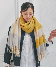 IMC（アイエムシー）の「カシミヤ100％ チェックストール（ストール/ショール）」