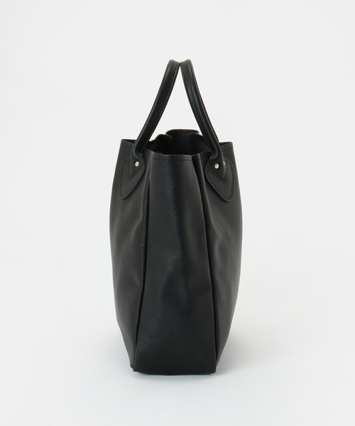 blancle(ブランクレ)の「blancle/ ブランクレ classic tote M(トートバッグ・レディース・ベージュ/ブラック・FREE)」の3枚目の写真