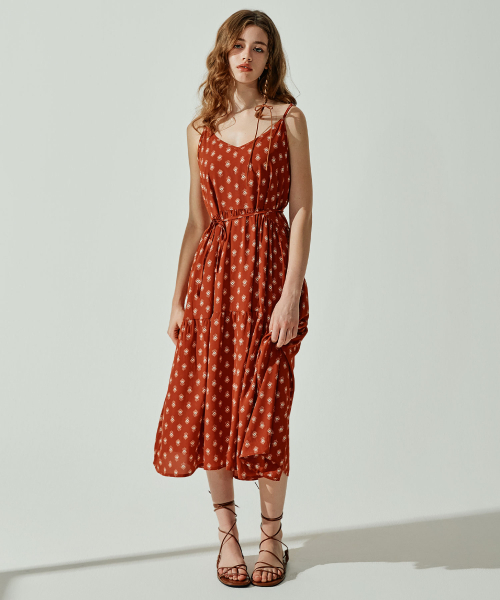 VIKINI VENDER(ビキニベンダー)の「モリスストラップティアードロングワンピース(ワンピース・レディース・その他・ONE SIZE)」の8枚目の写真