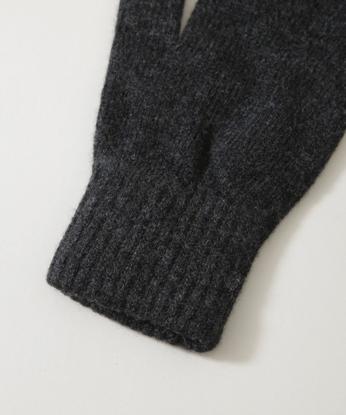 NANO universe（ナノユニバース）の「COSY/別注 ニットグローブ（手袋・メンズ・ブラウン/スミクロ・FREE）」の6枚目の写真