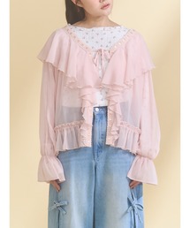 merry jenny | シアーフリルボレロ(カーディガン/ボレロ)