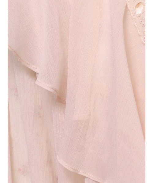 merry jenny（メリージェニー）の「シアーフリルボレロ（カーディガン/ボレロ・レディース・ピンク/ライトブルー/アイボリー・FREE）」の15枚目の写真