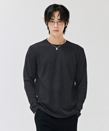 男性ベーシック長袖Tシャツ-DEZK5101B09