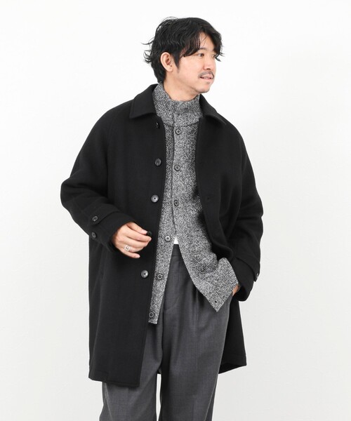 ⭐︎イノセントワールド⭐︎ナポレオンウールコート⭐︎エンジ⭐︎ インディヴィ INDIVI 【ウール】名品チェスターコート （ブラウン(043