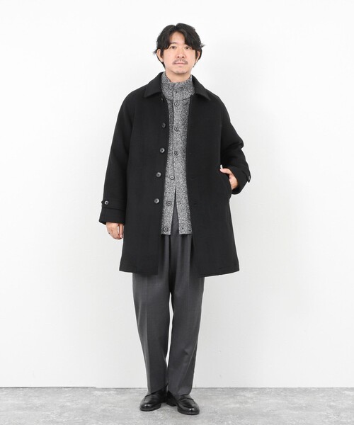 日本製★LEONARD　FREE　オーバーシルエット　バッグ柄　中わたコート MITTAN（ミッタン） / 中わた刺し子織羽織コート CT-27 ご紹介