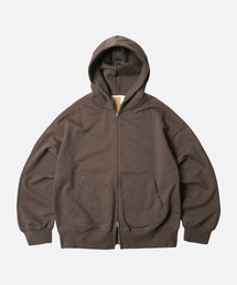 OG BOCACI HEAVYWEIGHT HOOD ZIP UP PARKA _ COCOA