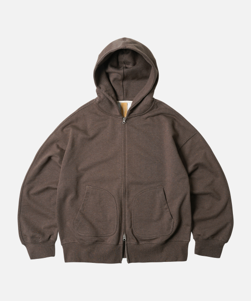 FRIZMWORKS(フリズムワークス)の「OG BOCACI HEAVYWEIGHT HOOD ZIP UP PARKA _ COCOA(パーカー・メンズ・その他・X-LARGE/SMALL/MEDIUM/LARGE)」の1枚目の写真