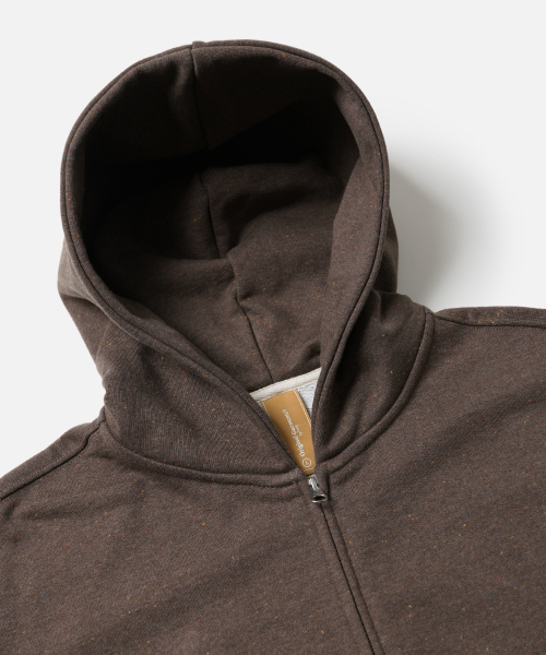 FRIZMWORKS(フリズムワークス)の「OG BOCACI HEAVYWEIGHT HOOD ZIP UP PARKA _ COCOA(パーカー・メンズ・その他・X-LARGE/SMALL/MEDIUM/LARGE)」の3枚目の写真