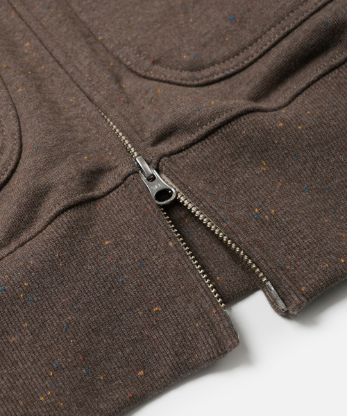 FRIZMWORKS(フリズムワークス)の「OG BOCACI HEAVYWEIGHT HOOD ZIP UP PARKA _ COCOA(パーカー・メンズ・その他・X-LARGE/SMALL/MEDIUM/LARGE)」の5枚目の写真