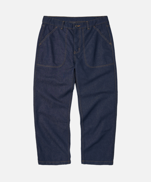 FRIZMWORKS(フリズムワークス)の「CP WIDE DENIM PANTS _ INDIGO(デニムパンツ・メンズ・その他・SMALL/MEDIUM/LARGE/X-LARGE)」の2枚目の写真