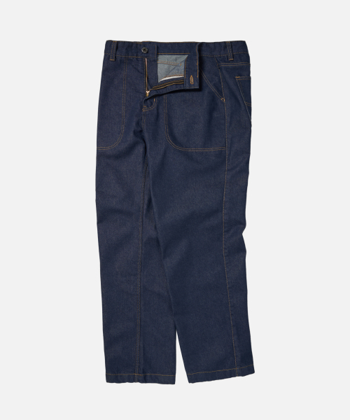 FRIZMWORKS(フリズムワークス)の「CP WIDE DENIM PANTS _ INDIGO(デニムパンツ・メンズ・その他・SMALL/MEDIUM/LARGE/X-LARGE)」の3枚目の写真