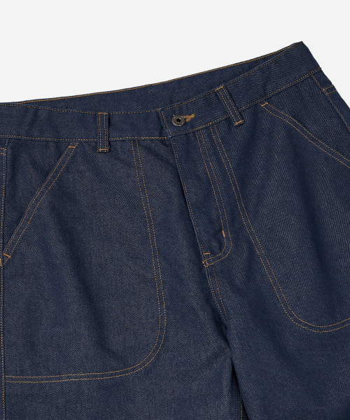 FRIZMWORKS(フリズムワークス)の「CP WIDE DENIM PANTS _ INDIGO(デニムパンツ・メンズ・その他・SMALL/MEDIUM/LARGE/X-LARGE)」の5枚目の写真