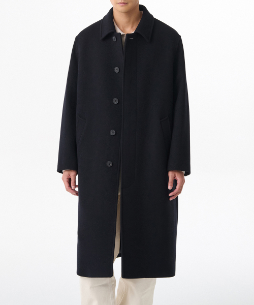 MUSINSA STANDARD（ムシンサスタンダード）の「デイリー バルマカンコート [ネイビー]（チェスターコート・メンズ・その他・MEDIUM/LARGE/X-LARGE/XX-LARGE）」の2枚目の写真