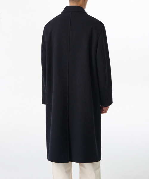 MUSINSA STANDARD（ムシンサスタンダード）の「デイリー バルマカンコート [ネイビー]（チェスターコート・メンズ・その他・MEDIUM/LARGE/X-LARGE/XX-LARGE）」の3枚目の写真