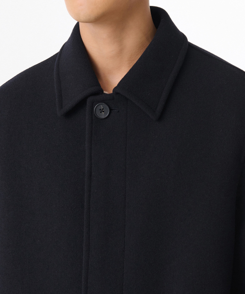 MUSINSA STANDARD（ムシンサスタンダード）の「デイリー バルマカンコート [ネイビー]（チェスターコート・メンズ・その他・MEDIUM/LARGE/X-LARGE/XX-LARGE）」の4枚目の写真