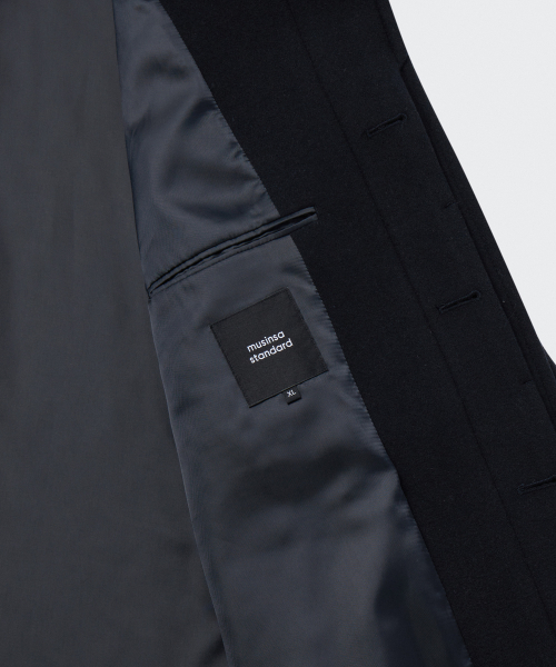 MUSINSA STANDARD（ムシンサスタンダード）の「デイリー バルマカンコート [ネイビー]（チェスターコート・メンズ・その他・MEDIUM/LARGE/X-LARGE/XX-LARGE）」の10枚目の写真