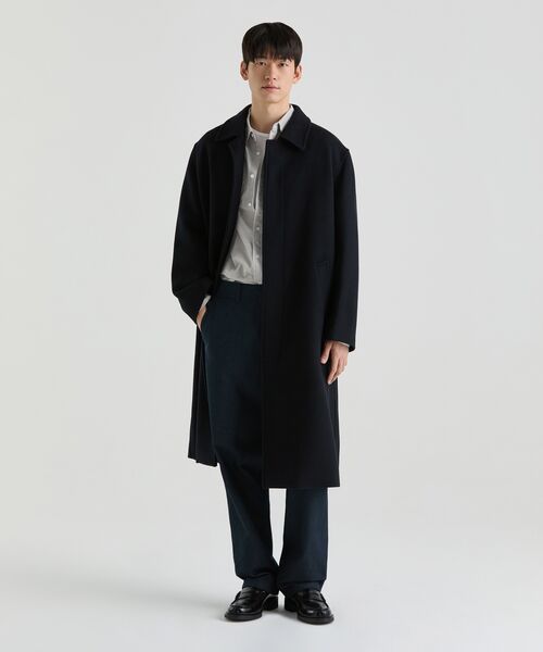 MUSINSA STANDARD（ムシンサスタンダード）の「デイリー バルマカンコート [ネイビー]（チェスターコート・メンズ・その他・MEDIUM/LARGE/X-LARGE/XX-LARGE）」の12枚目の写真