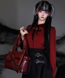 NIBBLE POISON（ニブルポイズン）の「クリアポケットリボンバッグ（ショルダーバッグ）」