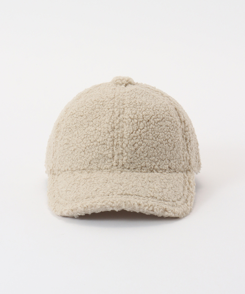 Noble(ノーブル)の「Van PALMA/ヴァン パルマ ボアCAP(キャップ・レディース・アイボリー・FREE)」の2枚目の写真