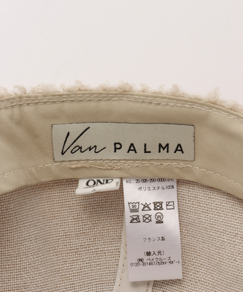 Noble(ノーブル)の「Van PALMA/ヴァン パルマ ボアCAP(キャップ・レディース・アイボリー・FREE)」の8枚目の写真