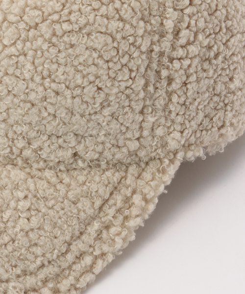 Noble(ノーブル)の「Van PALMA/ヴァン パルマ ボアCAP(キャップ・レディース・アイボリー・FREE)」の10枚目の写真