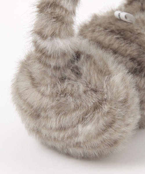 niko and...（ニコアンド）の「オリジナルアニマルフェイクファーイヤーマフ（イヤーマフ・レディース・ナチュラル/ブラウン・0）」の10枚目の写真