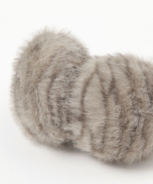 niko and...（ニコアンド）の「オリジナルアニマルフェイクファーイヤーマフ（イヤーマフ・レディース・ナチュラル/ブラウン・0）」の11枚目の写真