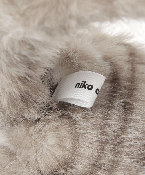 niko and...（ニコアンド）の「オリジナルアニマルフェイクファーイヤーマフ（イヤーマフ・レディース・ナチュラル/ブラウン・0）」の13枚目の写真