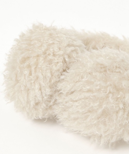 niko and...（ニコアンド）の「オリジナルアニマルフェイクファーイヤーマフ（イヤーマフ・レディース・ナチュラル/ブラウン・0）」の15枚目の写真