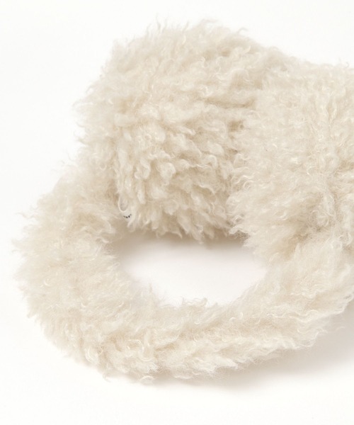 niko and...（ニコアンド）の「オリジナルアニマルフェイクファーイヤーマフ（イヤーマフ・レディース・ナチュラル/ブラウン・0）」の3枚目の写真