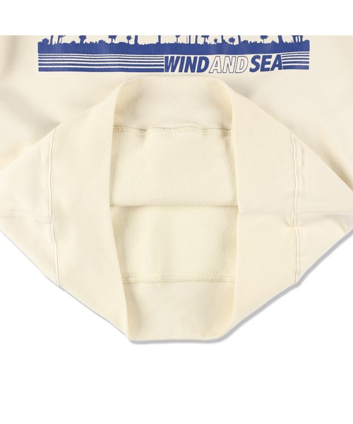 WIND AND SEA（ウィンダンシー）の「PALM TREE LOGO HOODED SWEATSHIRT（パーカー・メンズ・ナチュラル/アッシュグレー/ネイビー・XL/L/M）」の7枚目の写真