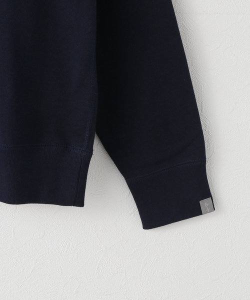 IENA（イエナ）の「LOOPWHEELER for LOWERCASE 別注 C/N SWEAT/スウェット（スウェット・レディース・ネイビー/グレー・FREE）」の6枚目の写真