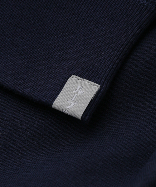 IENA（イエナ）の「LOOPWHEELER for LOWERCASE 別注 C/N SWEAT/スウェット（スウェット・レディース・ネイビー/グレー・FREE）」の7枚目の写真