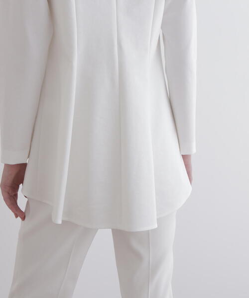 LE PHIL(ルフィル)の「◆ハイストポンチリボンモチーブラウス(シャツ/ブラウス・レディース・ブラック/ホワイト/ネイビー・F)」の18枚目の写真