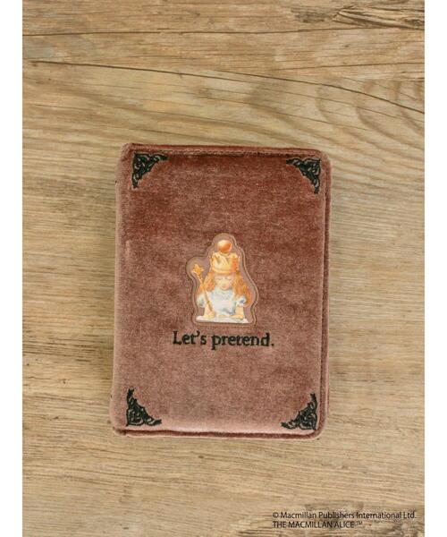 Samansa Mos2（サマンサ モスモス）の「【Alice×Samansa Mos2】ブックモチーフポーチ（ハンドバッグ・レディース・サックスブルー/ブラウン・F）」の4枚目の写真