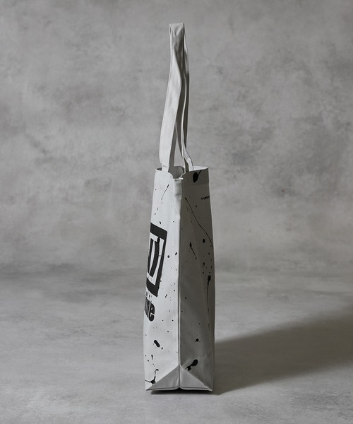 NUMBER (N)INE（ナンバーナイン）の「HAND PAINTED N(N) number nine CANVAS TOTE BAG / ハンドペイント エヌエヌ ナンバーナイン ロゴ キャンバス トートバッグ（トートバッグ・メンズ・ライトグレー/ブラック系・FREE）」の11枚目の写真