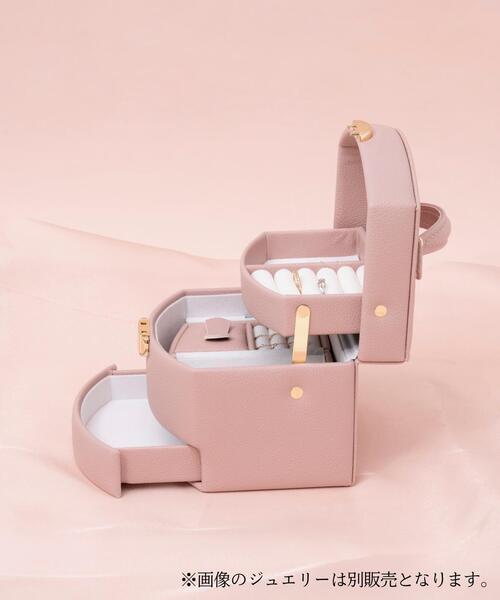 Samantha Thavasa Petit Choice(サマンサタバサ プチチョイス)の「ジュエリーボックス(ハンドバッグ・レディース・ピンク・FREE)」の4枚目の写真