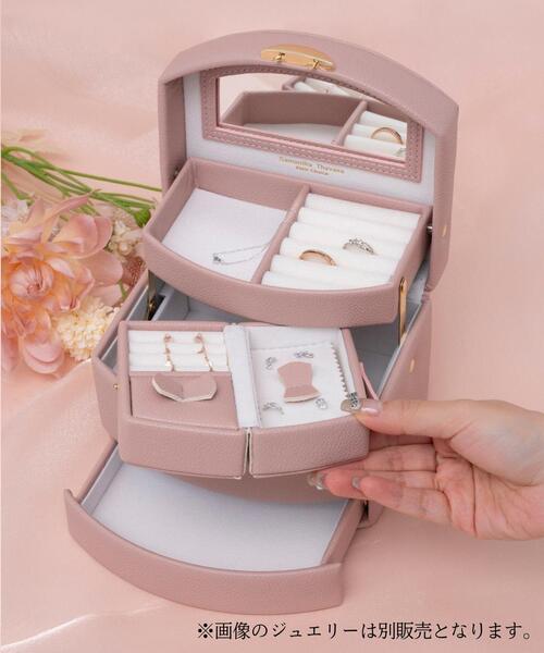 Samantha Thavasa Petit Choice(サマンサタバサ プチチョイス)の「ジュエリーボックス(ハンドバッグ・レディース・ピンク・FREE)」の6枚目の写真