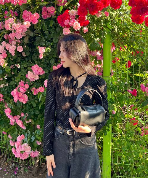 KICHUL（キチョル）の「BALLOON FIT DENIM PANTS (WASHED BLACK)（デニムパンツ・レディース・その他・SMALL/XX-SMALL/LARGE/X-SMALL/MEDIUM）」の6枚目の写真