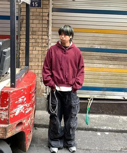 MASSNOUN（マスノウン）の「M6X スナップカーゴデニムパンツ MSFJP001-BK（デニムパンツ・メンズ・その他・X-LARGE/LARGE）」の3枚目の写真