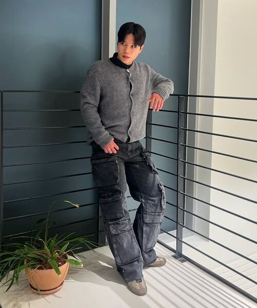 MASSNOUN（マスノウン）の「M6X スナップカーゴデニムパンツ MSFJP001-BK（デニムパンツ・メンズ・その他・X-LARGE/LARGE）」の9枚目の写真